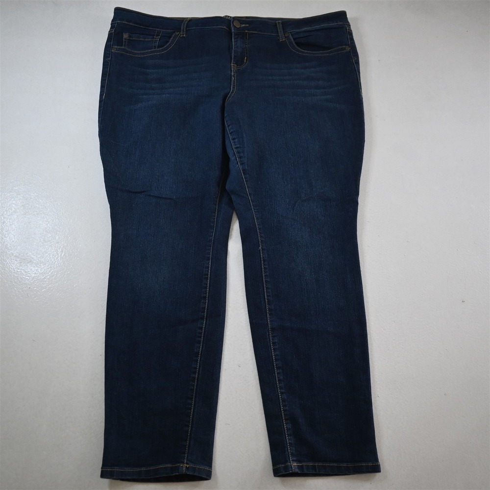 Torrid 22‎ Short Jegging Skinny Rinse Stretch Denim Womens Jeans